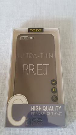 Brand new case for IPhone 7+, matte mocha black.