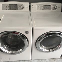 Lg Washer And Dryer Set Electric 