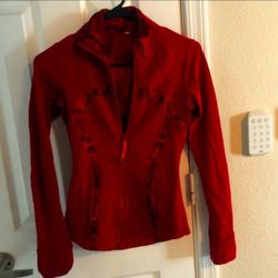 Lululemon define red snake Jacket size 2 lululemon red snake snakeskin snake skin cobra rare define jacket fitted size 2 lulu lemon animal print