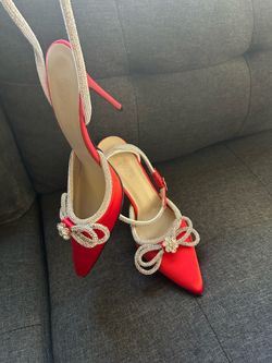 Red heels size 9 new