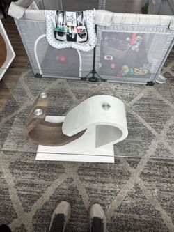 Batam Glass coffee table &  matching end table
