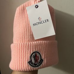 Pink Moncler Beanie ( Read Description )