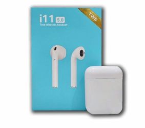 Airpods, Earpods, airbuds, Bluetooth headphones, wireless, audifonos INALAMBRICOS . NO APPLE. NO SON APPLE Model i11 TWS