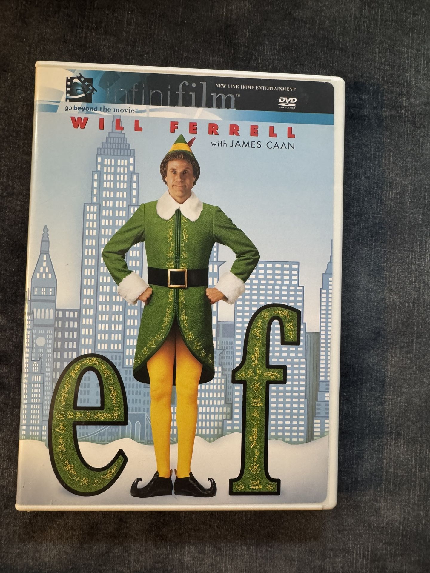 Infinifilm Elf DVD Widescreen and Fullscreen