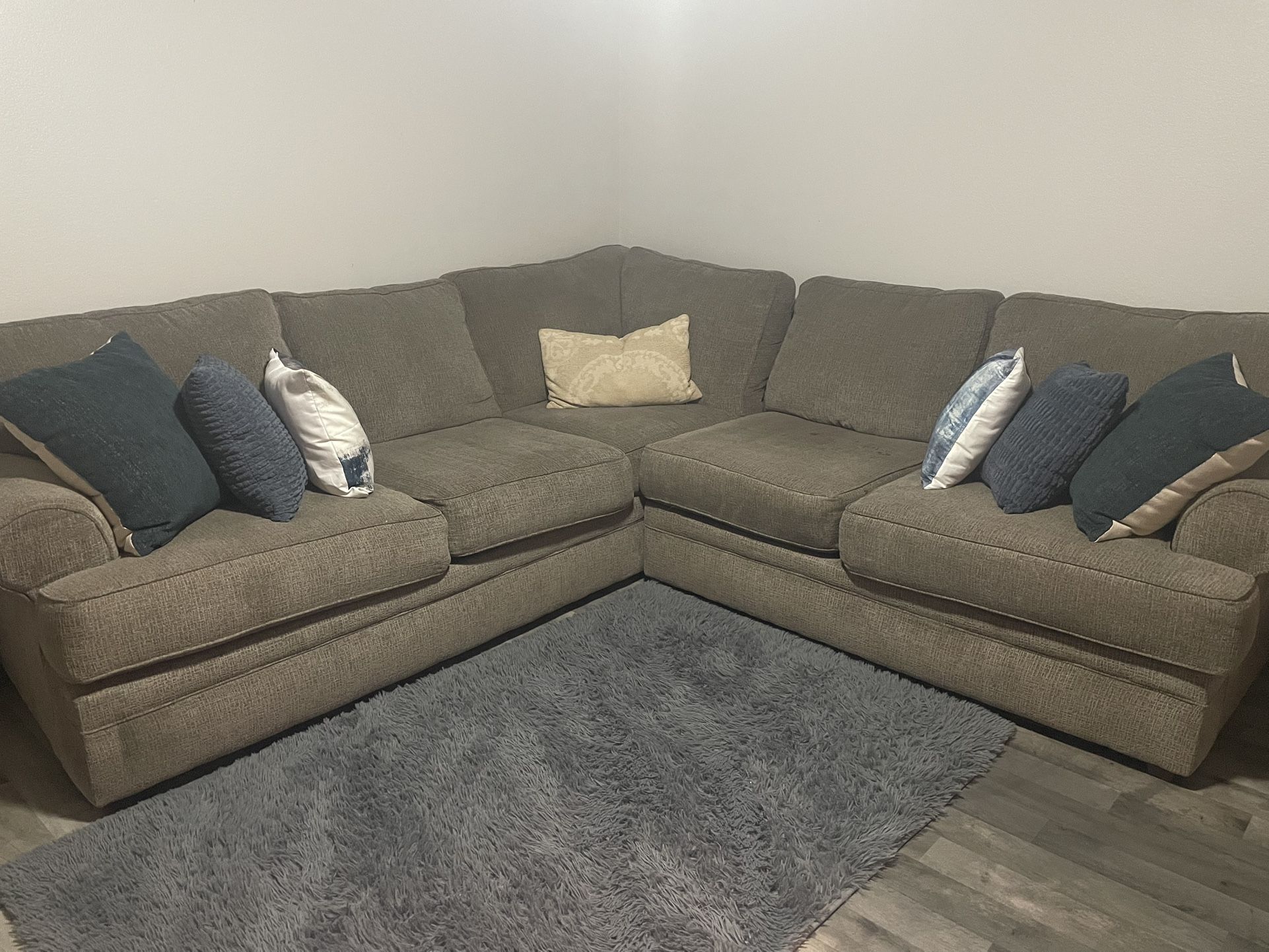 Brown Sectional Couch