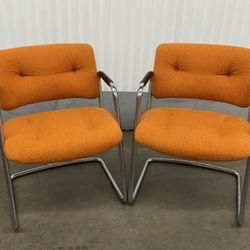 Pair of Mid Century Arm Chairs 