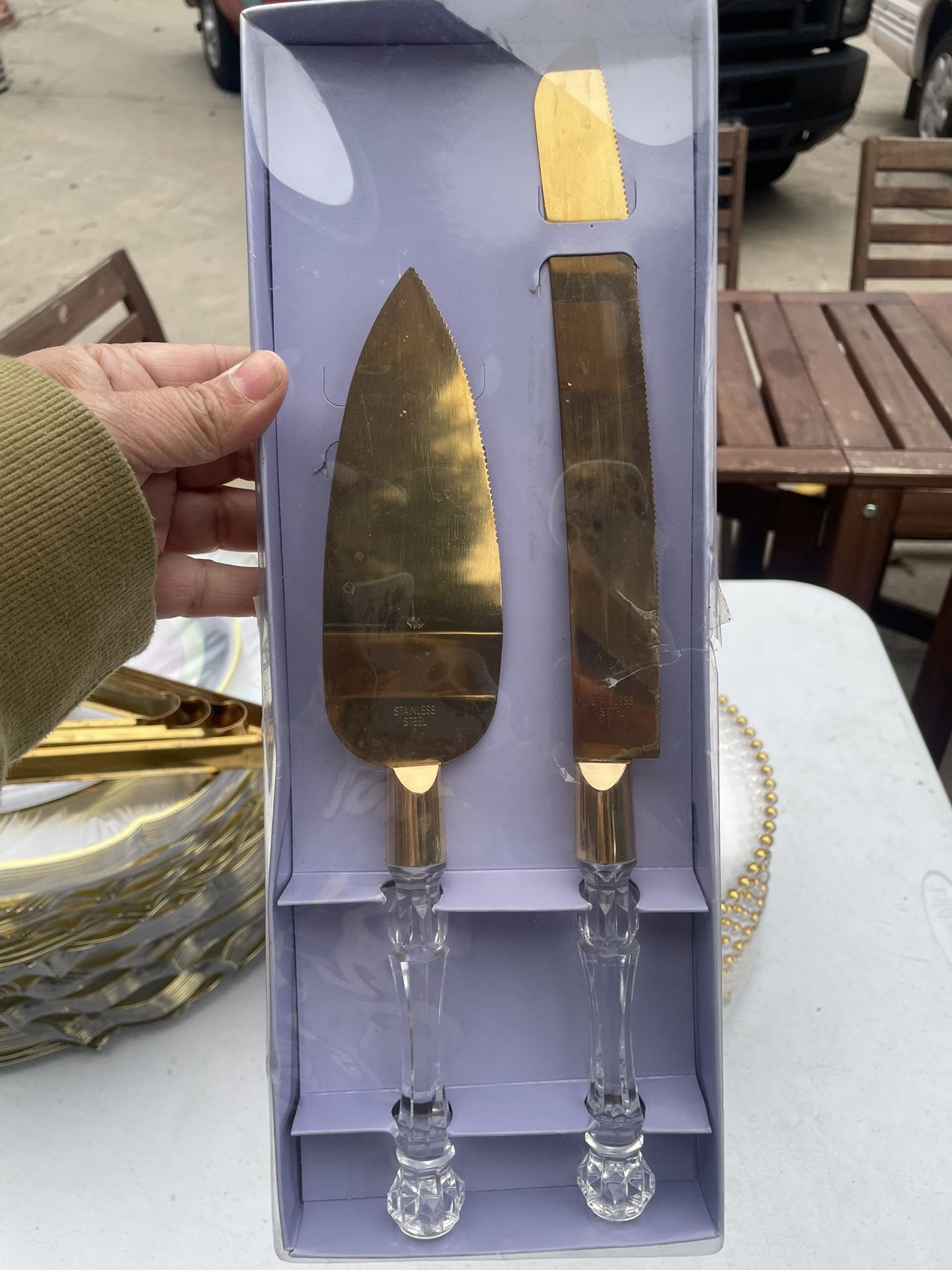 Cake Knife Set For Parties