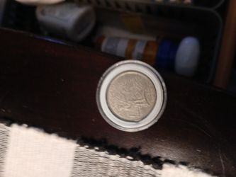 2000 Massachusetts Quarter With Heat Cracks All Through It