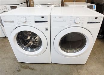 LG WASHER AND WASHER