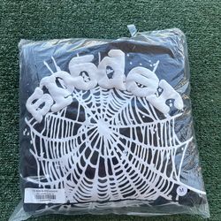 OG Web Black Sp5der hoodie size (M)