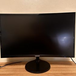 SAMSUNG 24 Inch Curved LED Monitor (60Hz)