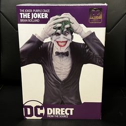 DC Direct The Joker Purple Craze Limited Edition Statue by Brian Bolland