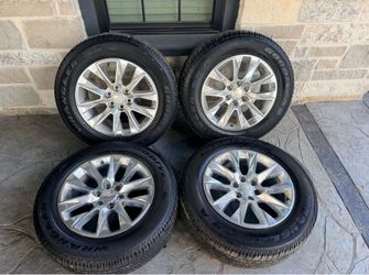 20’ Silverado Tahoe Suburban Yukon Denali Sierra  LTZ Wheels Tires 6 Lug