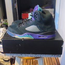 Jordan 5 Black Grape 2013 Size 11.5 $150