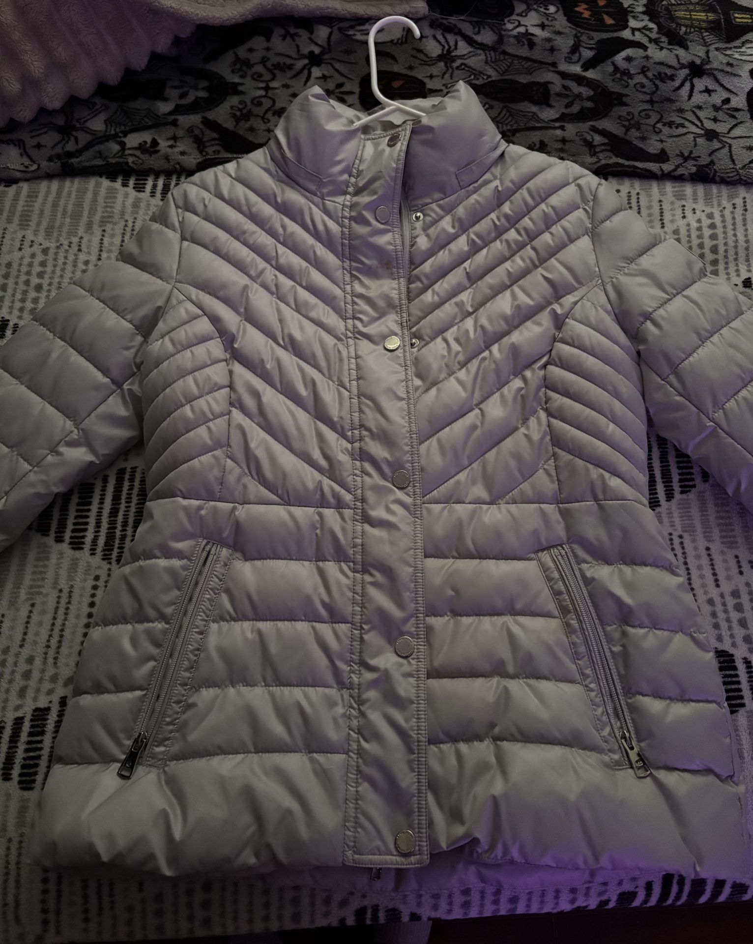 Grey Puffer Jacket