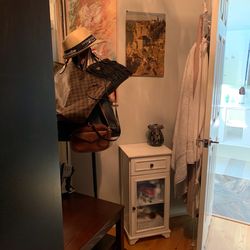 Small Solid Wood Table – Perfect for Closet / Entryway