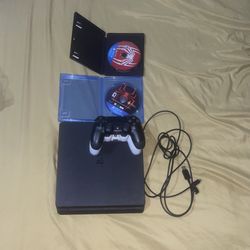 PS4 Slim+monitor(dm For All Info)