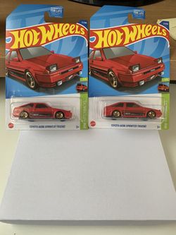 ae86 trueno hotwheels   (corolla gts sr5 levin)