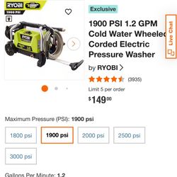 Pressure Washer 