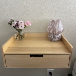 floating nightstand