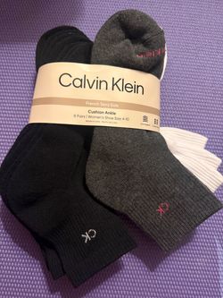 Calvin Klein Women's Cushion Ankle Socks 8 Pairs