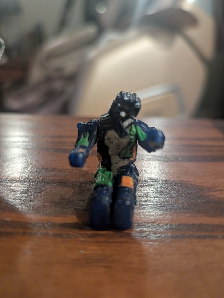 1989 COMPUTER WARRIORS 2" Figure ~ NULL ~ Vintage Mattel 1980's toy