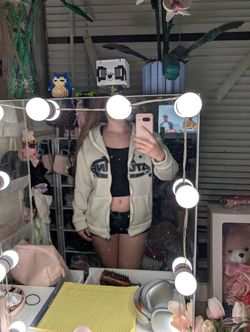 Men's lvory 4tune Zip-Up Hoodie