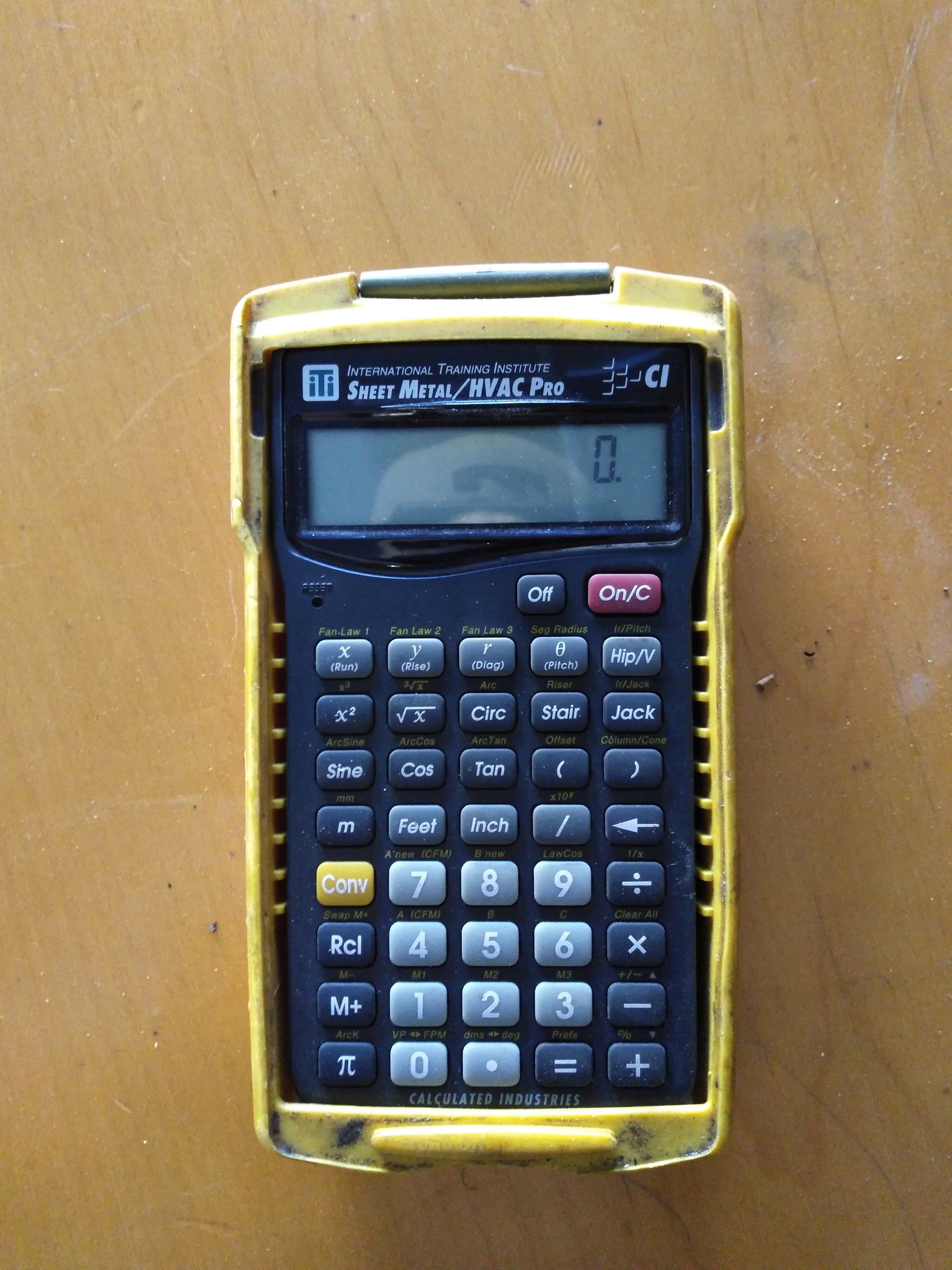 Calculated industries sheet metal/ HVAC pro calculator