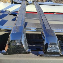 Brand New Sets Of Gloss Black GMC Roof Racks OEM Parts