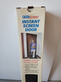 QuikScreen Instant Screen Door