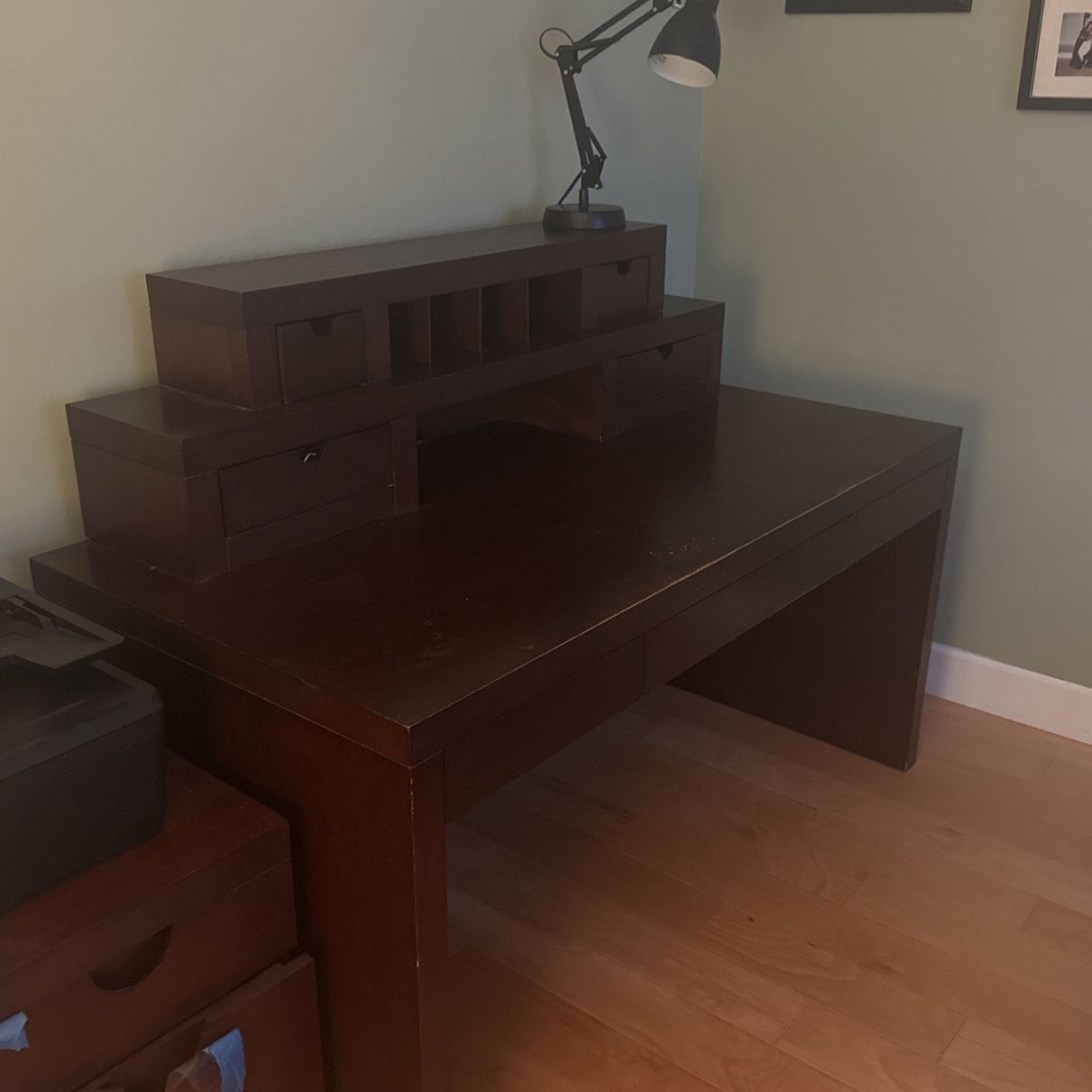 Large Sturdy Wood Desk