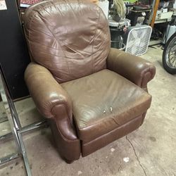 Leather Recliner 