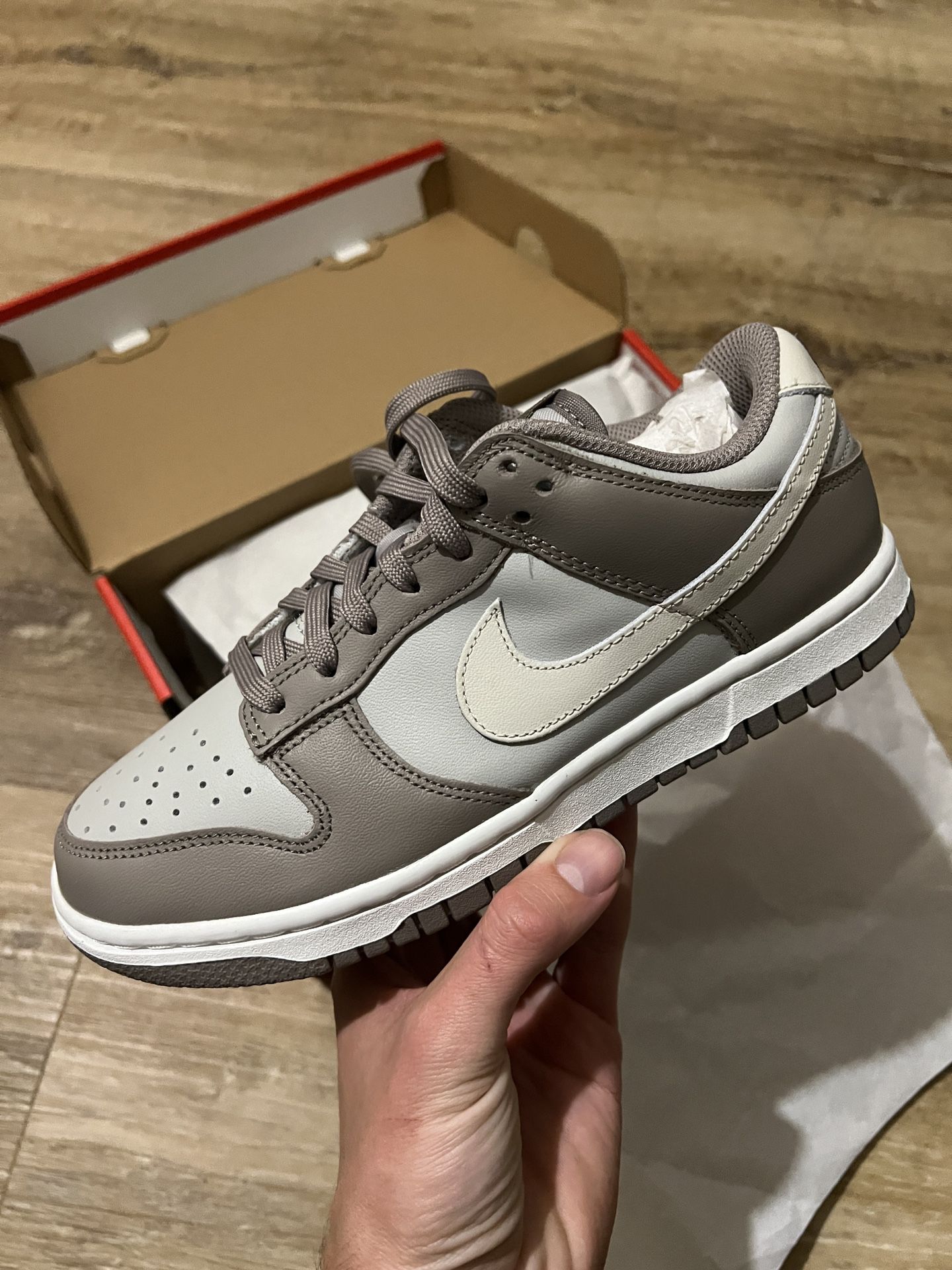 NIKE DUNK LOW MOON FOSSIL 4.5/6