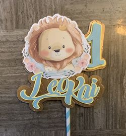 3d Cardstock Cake Toppers 