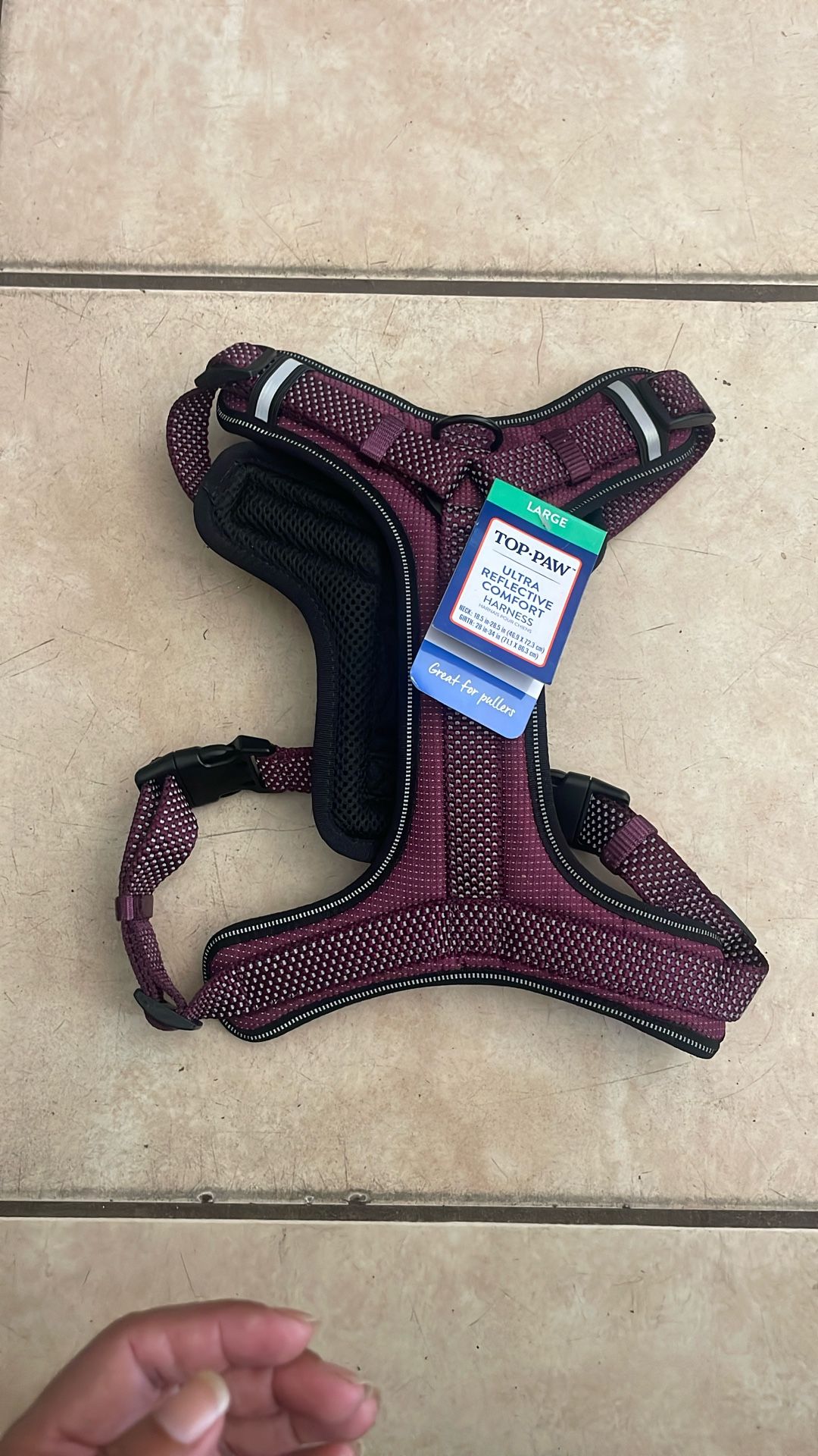 Top-paw Ultra Reflective Comfort Harness