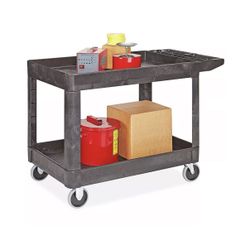 Utility Cart - 46 x 26 x 33", Black