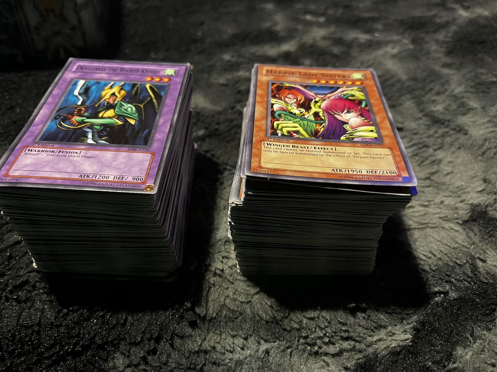 Old School Yugioh Card Collection