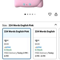 Talking Flash Cards for Toddlers 1 2 3 4 Year Olds, Montessori Language Learning with 224 Words, Pocket Speech Therapy and Autism Playthings, Children
