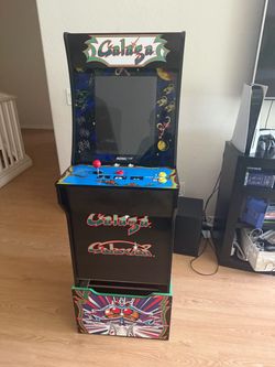 Arcade1Up Galaga & Galaxian Arcade Machine w/ Riser
