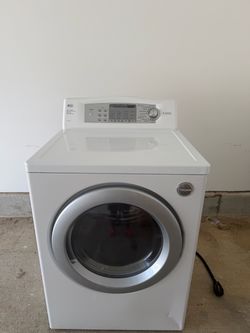 LG Tromm Front Load Dryer White
