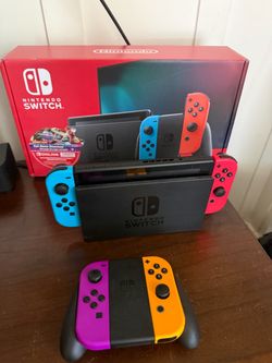 Nintendo Switch Console with Extra Joy-Cons