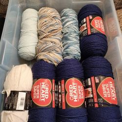 Yarn. Price For All 8. Four Are Large 7 oz