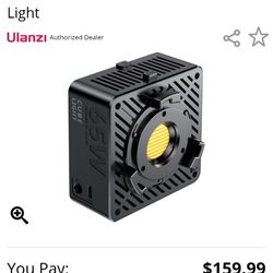ulanzi 65 watt video light