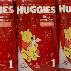 Huggies Little Snugglers Size 1–32ct(*Please Read Post Description*)