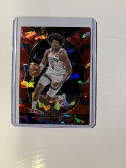 Jalen Williams Select Red Refractor 