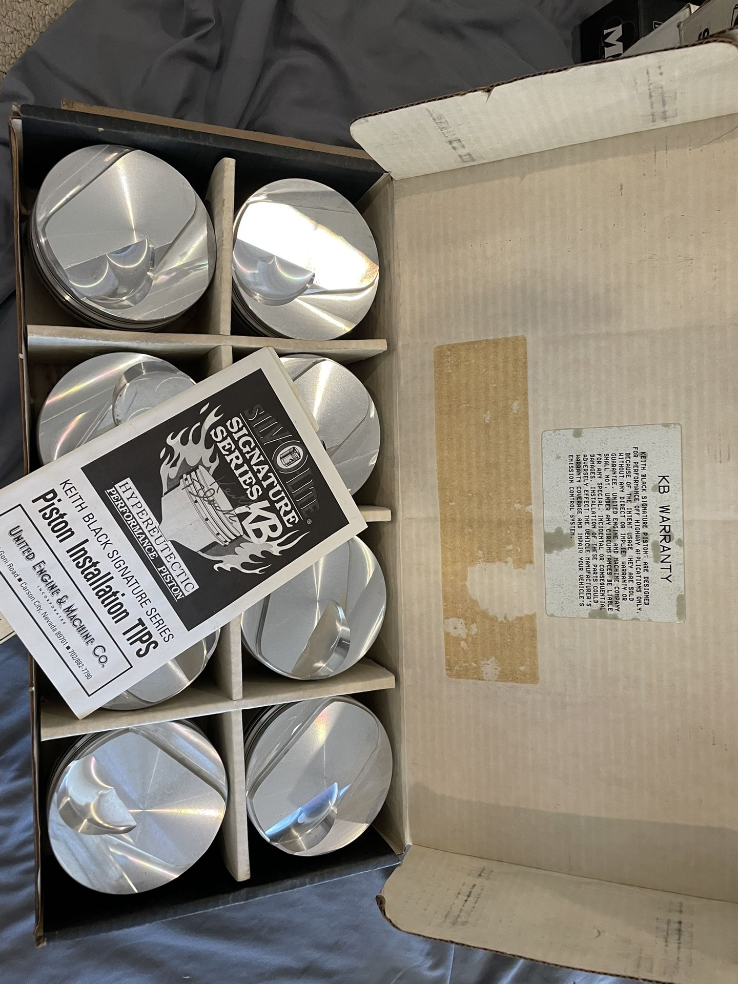 Silvolite Keith Black Signature Series - Performance Pistons