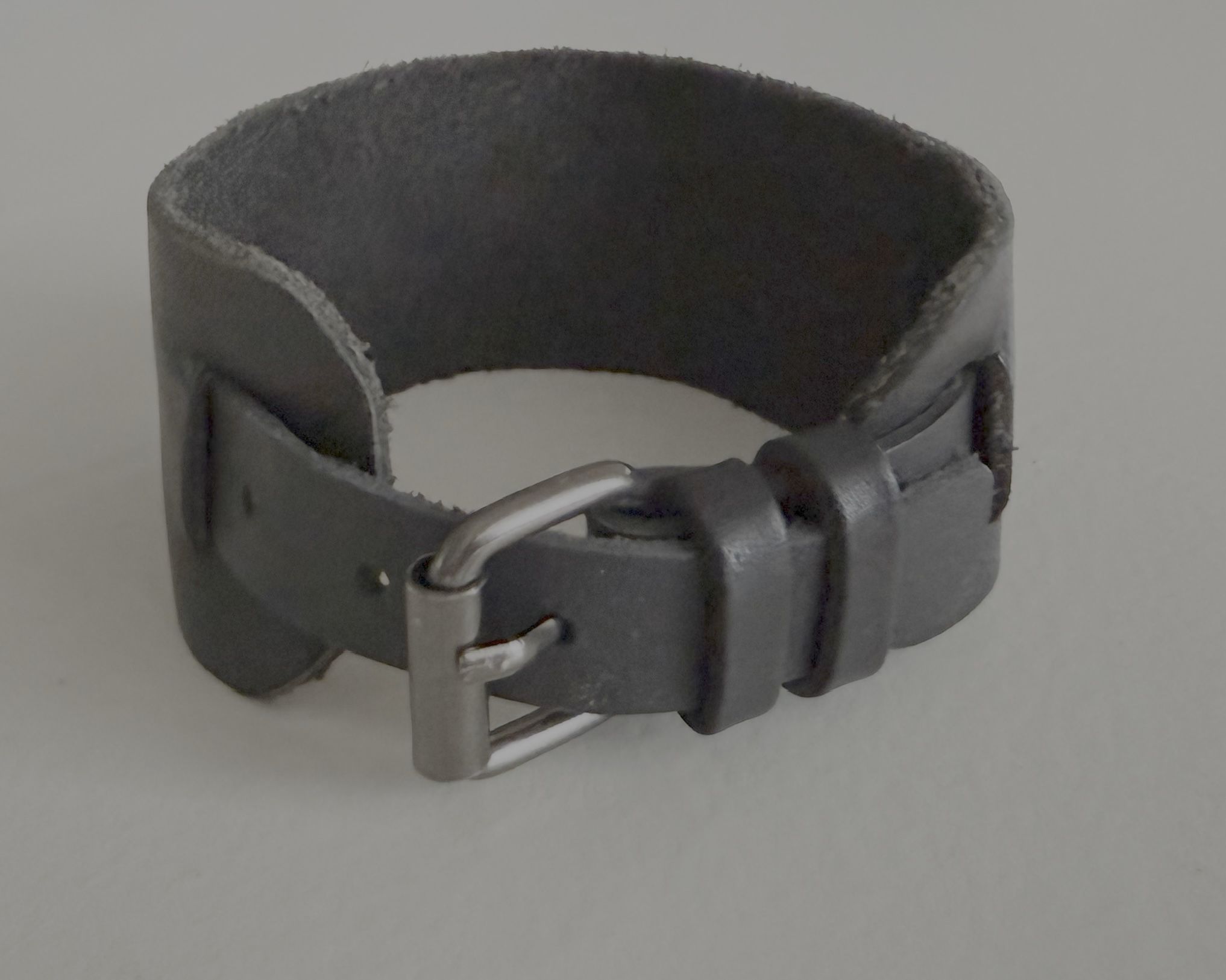 Leather Strap cuff Wrist bracelet
