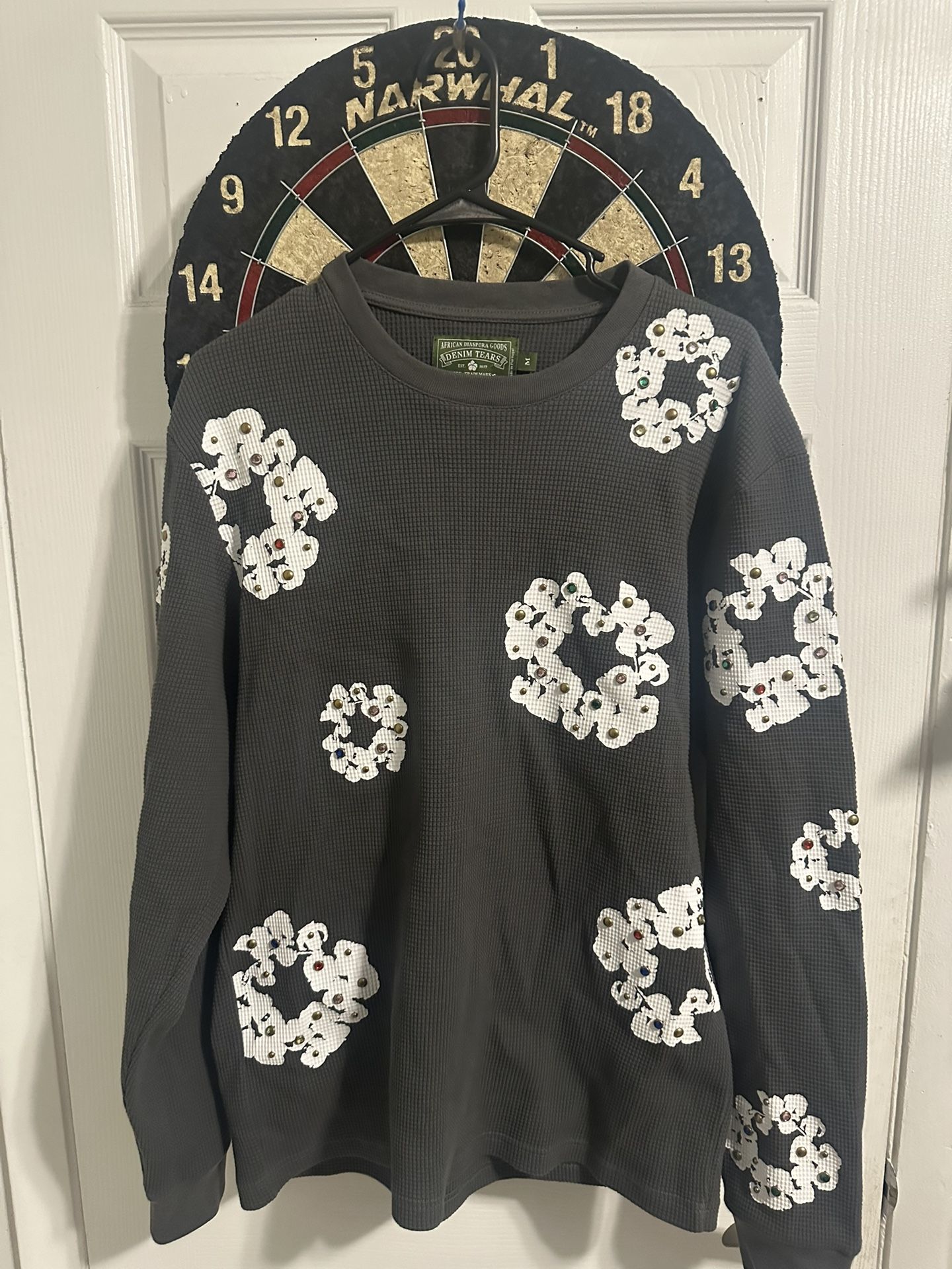 デニムティアーズ Rhinestone Cotton シャツ Denim Tears デニムティアーズ Rhinestone Cotton シャツ Denim Tears
