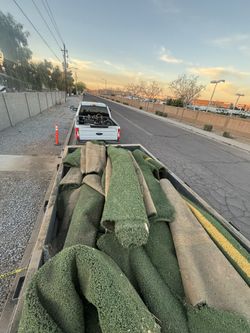 Over 1,200 Square Feet Of Used Turf