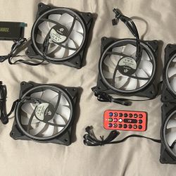 AsiaHorse ARGB Case Fans 5